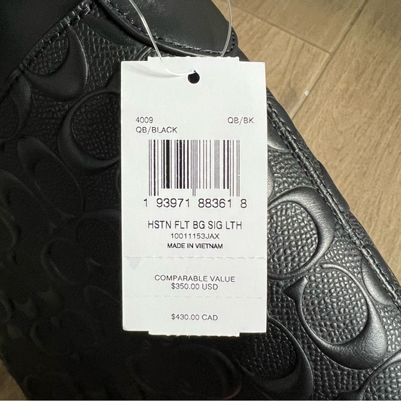 Coach Houston Flight Bag In Signature Leather - Picture 7 of 7